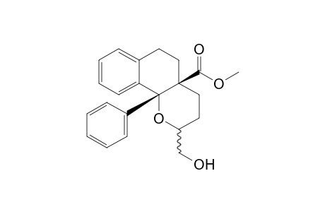 (4aS,10bR)-2-(hydroxymethyl)-10b-phenyl-3,4,5,6-tetrahydro-2H-benzo[h][1]benzopyran-4a-carboxylic acid methyl ester