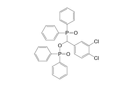 Phosphinic acid, diphenyl-, (3,4-dichlorophenyl)(diphenylphosphinyl)methyl ester