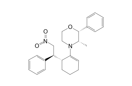 Morpholine, 3-methyl-4-[6-(2-nitro-1-phenylethyl)-1-cyclohexen-1-yl]-2-phenyl-, [2R-[2.alpha.,3.alpha.,4[R*(S*)]]]-