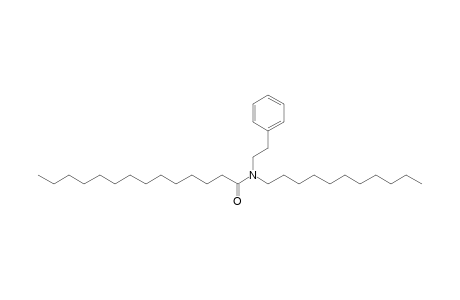 Myristamide, N-(2-phenylethyl)-N-undecyl-