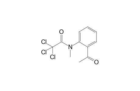 N-(2-Acetylphenyl)-2,2,2-trichloro-N-methylacetamide