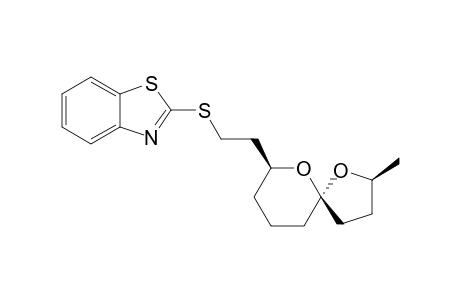 (2''S,5''R,7''S)-2-[2'-(2''-Methyl-1'',6''-dioxaspiro[4.5]dec-7''-yl)ethylthio]-benzothiazole
