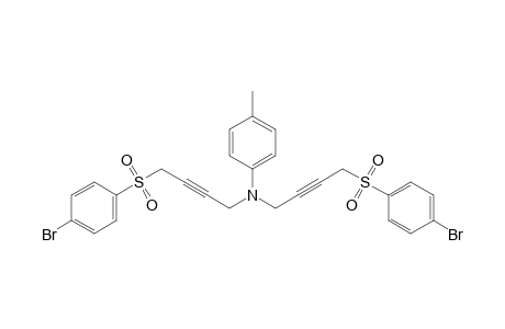 Benzenamine, N,N-bis[4-[(4-bromophenyl)sulfonyl]-2-butynyl]-4-methyl-