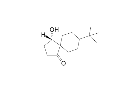 (4S)-8-tert-butyl-4-hydroxyspiro[4.5]decan-1-one