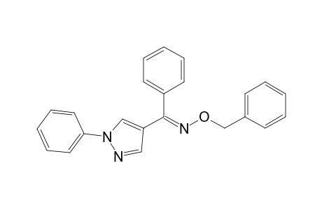 (E)-benzoxy-[phenyl-(1-phenylpyrazol-4-yl)methylene]amine