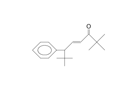 (E)-(6RS)-2,2,7,7-Tetramethyl-6-phenyl-oct-4-en-3-one