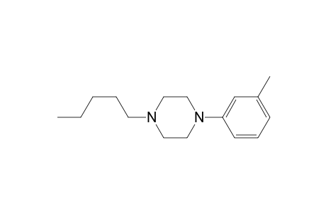 1-(3-Methylphenyl)-4-pentylpiperazine