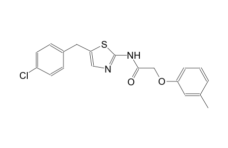 acetamide, N-[5-[(4-chlorophenyl)methyl]-2-thiazolyl]-2-(3-methylphenoxy)-