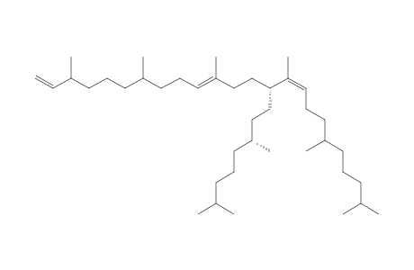 (3'R,10E,14R,15Z)-14-(3,7-dimethyloctyl)-3,7,11,15,19,23-hexamethyltetracosa-1,10,15-triene