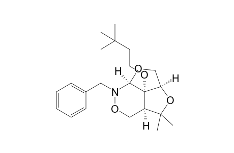 (2aR,4aR,7aS,7bS)-7-Benzyl-7b-(3',3'-dimethylbutoxy)-4,4-dimethylhexahydro-2H,4H-1,3,6-trioxa-7-azacyclopenta[cd]indene