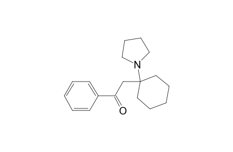 Ethanone, 2-phenyl-1-[1-(1-pyrrolidinyl)cyclohexyl]-
