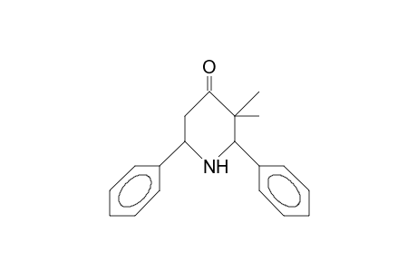 3,3-Dimethyl-2,6-diphenyl-4-piperidone
