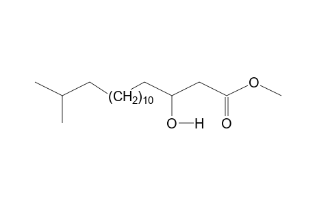 Methyl 3-hydroxy-16-methylheptadecanoate