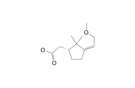 (4-R)-4-CARBOXYMETHYL-1-[(1-Z)-2-METHOXYETHYLIDENE]-5,5-DIMETHYLCYCLOPENTANE