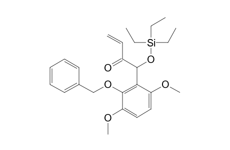 1-(2-BENZYLOXY-3,6-DIMETHOXYPHENYL)-1-TRIETHYLSILYLOXYBUT-3-EN-2-ONE