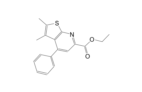 ethyl 2,3-dimethyl-4-phenylthieno[2,3-b]pyridine-6-carboxylate
