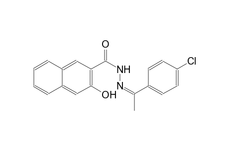N'-[(Z)-1-(4-chlorophenyl)ethylidene]-3-hydroxy-2-naphthohydrazide