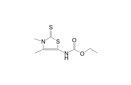 carbamic acid, (2,3-dihydro-3,4-dimethyl-2-thioxo-5-thiazolyl)-, ethyl ester