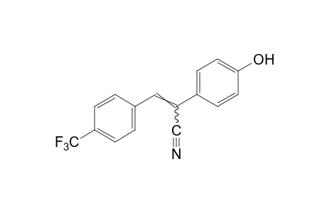 2-(p-HYDROXYPHENYL)-3-(alpha,alpha,alpha-TRIFLUORO-p-TOLYL)ACRYLONITRILE