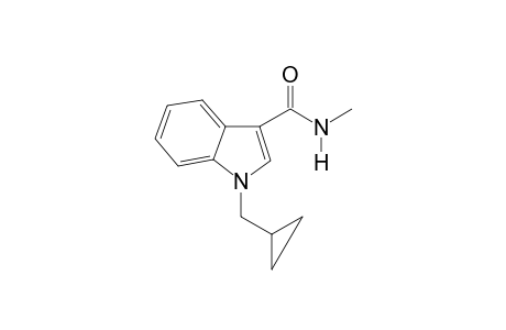 1-(Cyclopropylmethyl)-N-methyl-1H-indole-3-carboxamide