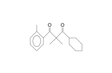 1-Cyclohexyl-2,2-dimethyl-3-(2-methyl-phenyl)-propane-1,3-dione