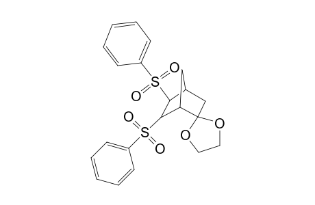 2,3-Di(phenylsulfonyl)-5-(ethylidenedioxy)bicyclo[2.2.1]heptane isomer