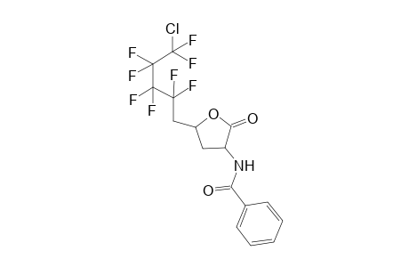 N-(5-(5-chloro-2,2,3,3,4,4,5,5-octafluoropentyl)-2-oxotetrahydrofuran-3-yl)benzamide