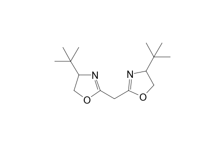 4-tert-butyl-2-[(4-tert-butyl-4,5-dihydro-1,3-oxazol-2-yl)methyl]-4,5-dihydro-1,3-oxazole