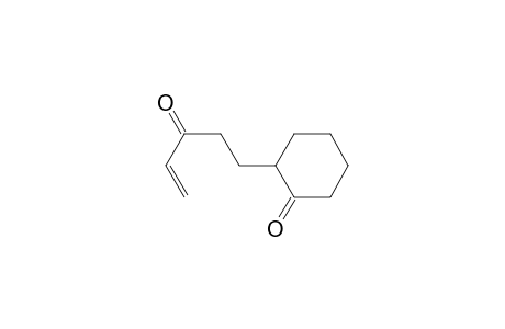 Cyclohexanone, 2-(3-oxo-4-pentenyl)-