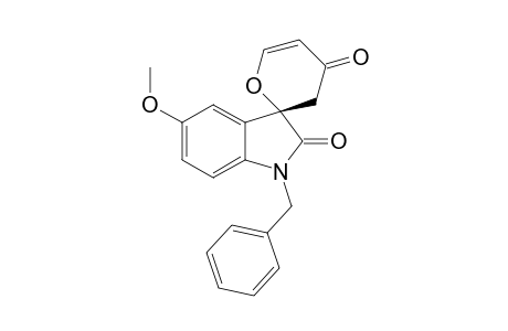 (S)-1-benzyl-5-methoxyspiro[indoline-3,2'-pyran]-2,4'(3'H)-dione