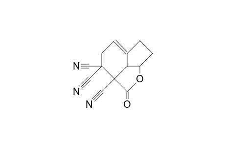 1,10,10-Tricyano-3-oxa-tricyclo(5.4.1.0/3,11/)undec-7-en-2-one