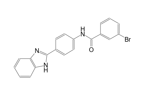 benzamide, N-[4-(1H-benzimidazol-2-yl)phenyl]-3-bromo-