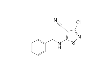 5-(N-Benzylamino)-3-chloroisothiazole-4-carbonitrile