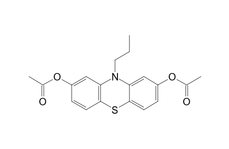 N-propyl-2,8-diacetoxy-10H-phenothiazine
