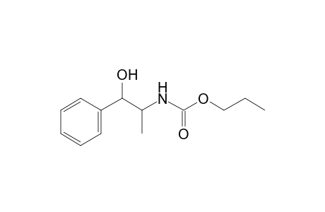 Norephedrine, N-propyloxycarbonyl-
