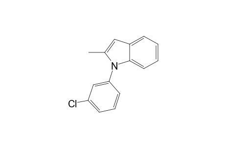 1-(3-Chlorophenyl)-2-methylindole