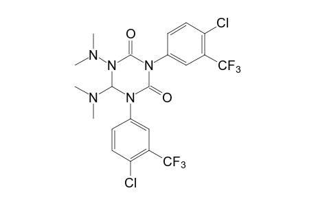 1,3-BIS(4-CHLORO-alpha,alpha,alpha-TRIFLUORO-m-TOLYL)-5,6-BIS(DIMETHYLAMINO)DIHYDRO-s-TRIAZINE-2,4(1H,3H)-DIONE