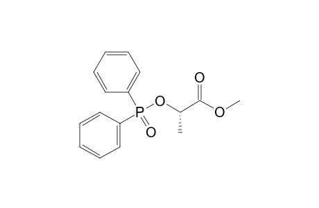 (S)-Methyl 2-(diphenylphosphoryloxy)propanoate