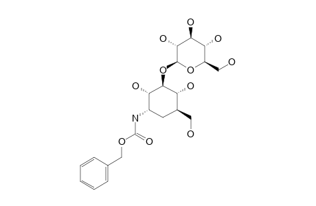 3-O-BETA-D-GLUCOPYRANOSYL-N-(BENZYLOXYCARBONYL)-VALIDAMINE