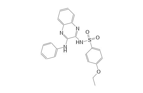 benzenesulfonamide, 4-ethoxy-N-[3-(phenylamino)-2-quinoxalinyl]-