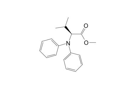 Methyl-(S)-[N,N-diphenyl-2-amino-3-methyl]butanoate