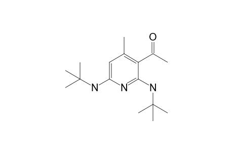 3-Acetyl-2,6-bis(tert-butylamino)-4-methylpyridine