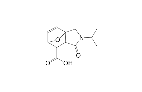 3-isopropyl-4-oxo-10-oxa-3-azatricyclo[5.2.1.0~1,5~]dec-8-ene-6-carboxylic acid