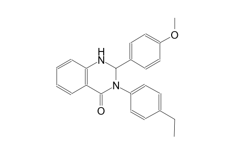 4(1H)-quinazolinone, 3-(4-ethylphenyl)-2,3-dihydro-2-(4-methoxyphenyl)-