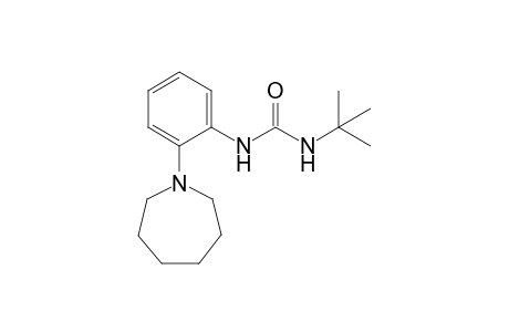 N-(t-Butyl)-N'-[2-(perhydroazepin-1'-yl)phenyl] urea