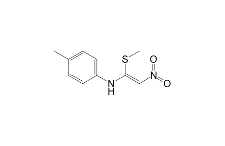 4-Methyl-N-[(Z)-1-(methylthio)-2-nitroethenyl]aniline