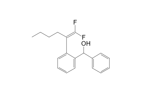 1-[o-(1-Butyl-2,2-difluorovinyl)phenyl]-1-phenylmethanol