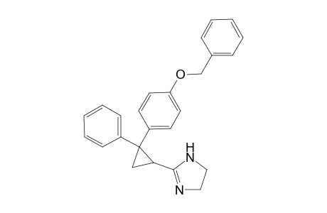 (E)-rac-4,5-dihydro-2-[2-phenyl-2-[4-(phenylmethoxy)phenyl]cyclopropyl]-1H-imidazile