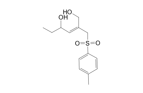 (Z,E)-2-(Tosylmethyl)-2-hexene-1,4-diol