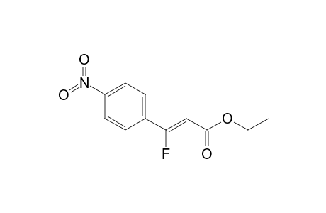 (Z)-Ethyl 3-(4-nitrophenyl)-3-fluoro-2-propenoate